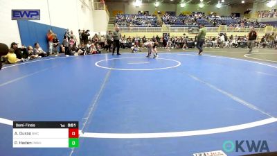 58 lbs Semifinal - Ace Durao, Bartlesville Wrestling Club vs Pake Haden, Pawhuska Elks Takedown