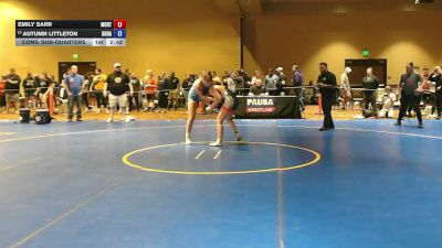 135 lbs Cons. Sub-quarters - Emily Sarr, Montco RTC vs Autumn Littleton, Dover Bandits
