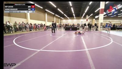 63 lbs Quarterfinal - Kip Lucas, Amped Wrestling Club vs Addie Knadler, NB Elite Wrestling Club