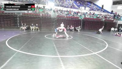 138 lbs Quarterfinal - Sylas Woodard, Chapman vs Braden Mulak, Woodruff
