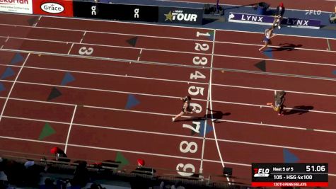 Watch High School Girls 4x100 Relay Prelims (Event 105) Heat 5 At 2026 Penn Relays