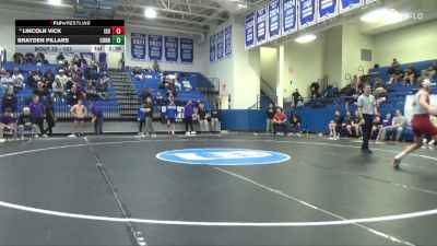 157 lbs Quarterfinal - Brayden Pillars, Cornell College vs Lincoln Vick, ISU Wrestling Club
