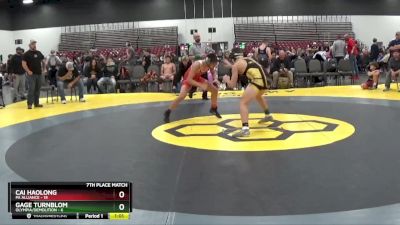 129 lbs Placement Matches (8 Team) - Gage Turnblom, Olympia/Demolition vs Cai Haolong, PA Alliance