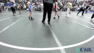 67-70 lbs Rr Rnd 3 - Mason Seymour, Unattached vs Miles DeKoch, Piedmont