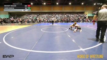 84 lbs Round Of 64 - Beckett Wilson, Sherwood Wrestling vs Aiden Garcia, Scotsmen Wrestling Club