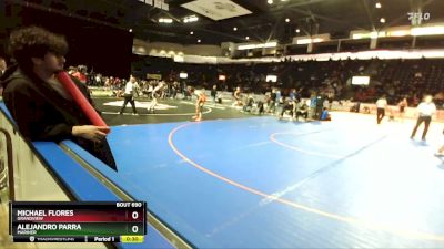 120 lbs Cons. Round 3 - Alejandro Parra, Mariner vs Michael Flores, Grandview