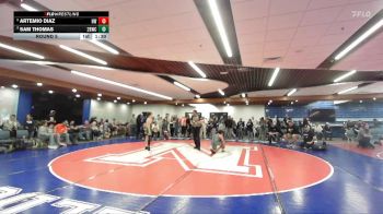 135 lbs Round 5 - Sam Thomas, 208 Badgers Wrestling Club vs Artemio Diaz, Husky Wrestling