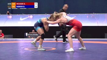 53 kg Bronze - Dominique Parrish, USA vs Diana Weicker, CAN