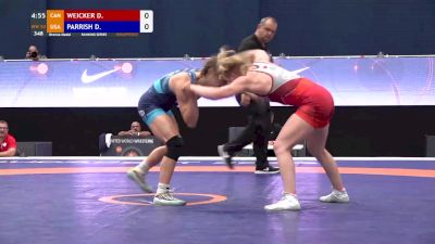 53 kg Bronze - Dominique Parrish, USA vs Diana Weicker, CAN