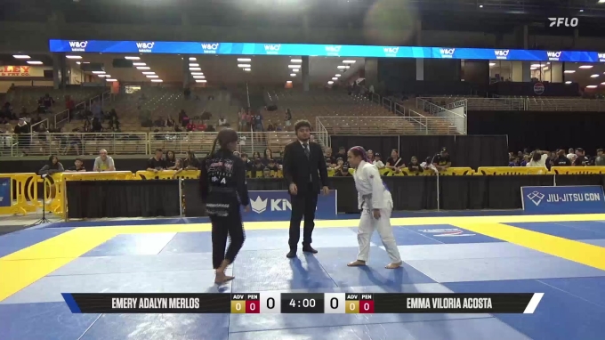 Emma Viloria Acosta vs Emery Adalyn Merlos 2025 Pan Kids Jiu-Jitsu ...