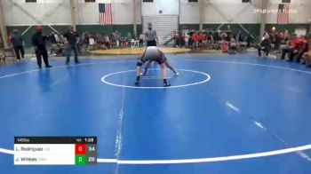 140 lbs Semifinal - Luis Rodriguez, 2 Tuff Gym vs Jackson Winkey, CIWC