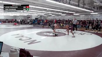 157 lbs Quarterfinal - Jovan Vukajlovic, Augsburg vs Tony Baumann, Concordia Moorhead