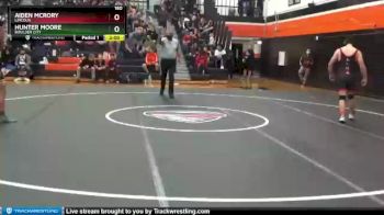 160 lbs Champ. Round 1 - Hunter Moore, Boulder City vs Aiden McRory, Lincoln