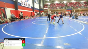 92 lbs Semifinal - Kase King, Verdigris vs Rocklan Kurzinsky, Harding Academy TN