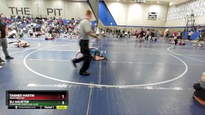 80 lbs Cons. Round 1 - Eli Haueter, Champions Wrestling Club vs Tanner Martin, Team Prestige