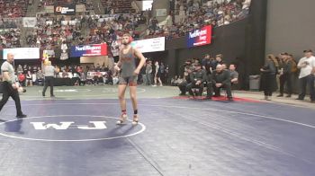 AA - 144 lbs Cons. Round 2 - Wyatt Goettsch, Flathead (Kalispell) vs Jesson Weyand, Billings Senior High School