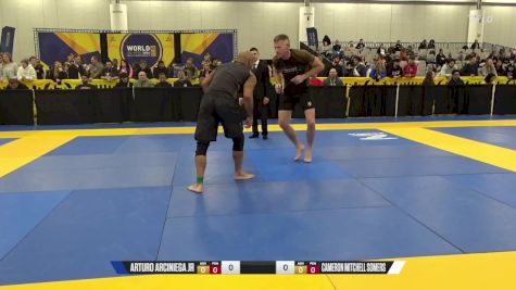 Cameron Mitchell Somers vs Arturo Arciniega Jr 2024 World IBJJF Jiu-Jitsu No-Gi Championship