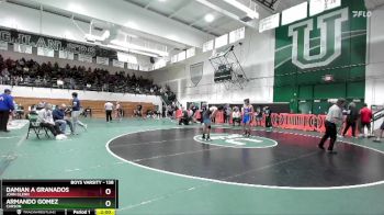 138 lbs Champ. Round 2 - Damian A Granados, John Glenn vs Armando Gomez, Carson