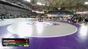 4 lbs Champ. Round 1 - Jaden Jennings, Lake Stevens vs Davian Martinez, Chiawana