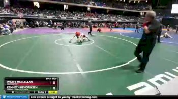 5 lbs Quarterfinal - Kenneth Hendriksen, Carrollton Creekview vs Wyatt McClellan, Northwest