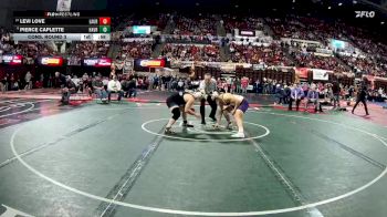 A - 190 lbs Cons. Round 3 - Levi Love, Laurel vs Pierce Caplette, Havre