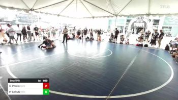 82 lbs Semifinal - Xander Poulin, Tucson Pride WC vs Peter Alexander Schutz, MN Elite