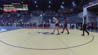 149 lbs Quarterfinal - Caleb Campbell, Brewton-Parker (GA) vs Bobby Minor, University Of Rio Grande
