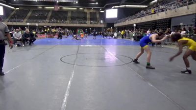 128 lbs Round Of 16 - Isaih Lockett, Milford vs Zachary Russell, Springfield