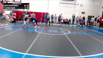 175 lbs Champ. Round 2 - Jayden Traub, Charlestown Pirates vs Bryce Montgomery, Merrillville