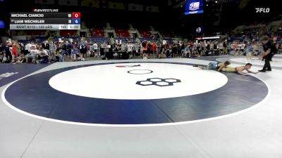 132 lbs Cons. Sub-rd Of 64 - Michael Ciancio, WI vs Liam Wechsler, IN