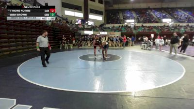 144 lbs Round Of 16 - Tyrone Norris, Clover vs Josh Brown, Carolina Forest