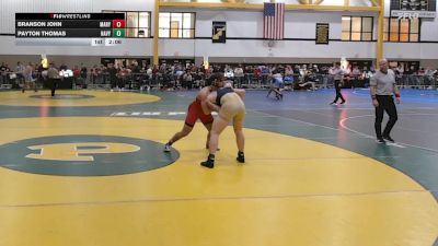 197Black lbs Rr Rnd 3 - Branson John, Maryland vs Payton Thomas, Navy