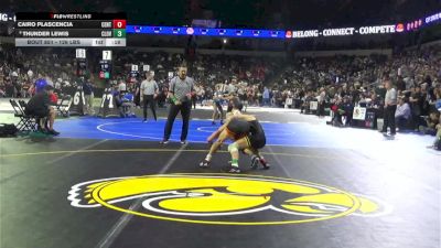 126 lbs Consi Of 16 #2 - Cairo Plascencia, Central (CS) vs Thunder Lewis, Clovis (CS)