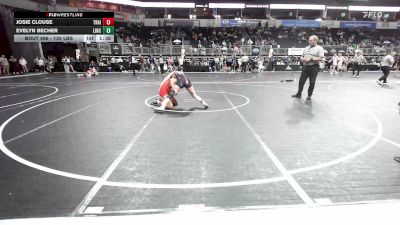 130 lbs Semifinal - Josie Clouse, Trailblazer WC vs Evelyn Becher, Lincoln High