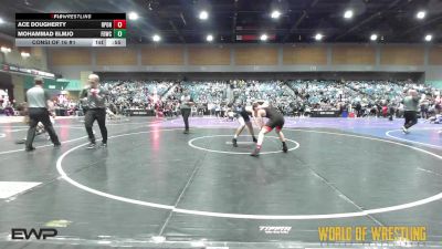 145 lbs Consi Of 16 #1 - Ace Dougherty, Ripon vs Mohammad Elmjo, FordDynasty Wrestling Club