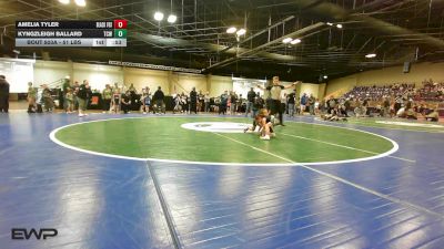 51 lbs Rr Rnd 1 - Amelia Tyler, Black Fox Wrestling Club vs Kyngzleigh Ballard, TEAM CONQUER