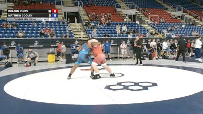 285 lbs Champ. Rd Of 64 - Roland Jones, Minnesota vs Matthew Cooley, California