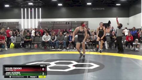 159 lbs Round 1 (8 Team) - Jake Hughes, Team 922 (OH-PA) vs Kyler Crooks, Rebellion