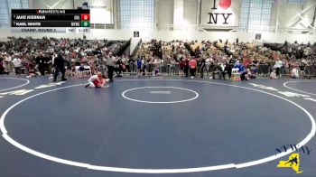 93 lbs Champ. Round 2 - Kael White, Malone Youth Wrestling Club vs Jake Kiernan, Club Not Listed