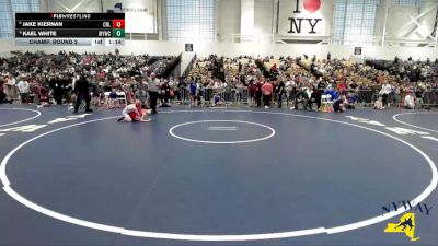 93 lbs Champ. Round 2 - Kael White, Malone Youth Wrestling Club vs Jake Kiernan, Club Not Listed