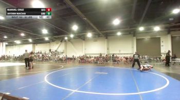 62 lbs Round Of 16 - Manuel Cruz, Hotsots vs Jayden Macias, Gomez Brs Gr Ac