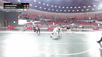 190 lbs 1st Place Match - Carsin Cullen, Chilton/Hilbert vs Caleb Walshire, B.A.M Training Center