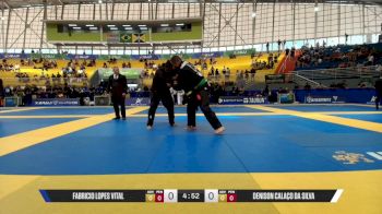 Denison Calaço Da Silva vs Fabricio Lopes Vital 2026 Brasileiro Jiu-Jitsu IBJJF