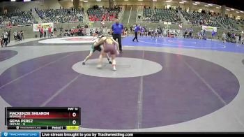 132 lbs Round 1 (4 Team) - MacKenzie Shearon, Redmond vs Gema Perez, Century