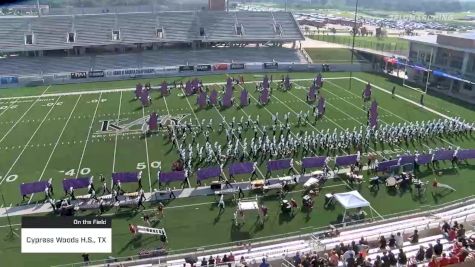 Cypress Woods H.S., TX at 2019 BOA Houston Regional Championship, pres. by Yamaha
