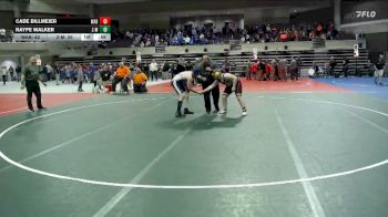 215 lbs Placement (4 Team) - Cade Billmeier, Wabasso vs Rayfe Walker, Z-M (Zumbrota/Mazeppa)