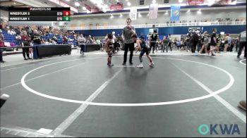 3rd Place - Waylon Helvey, Team Guthrie Wrestling vs Khalil Douglas, Clinton Youth Wrestling