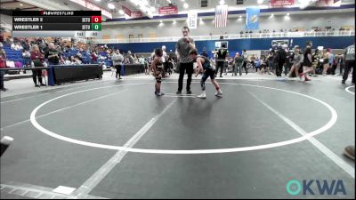3rd Place - Waylon Helvey, Team Guthrie Wrestling vs Khalil Douglas, Clinton Youth Wrestling