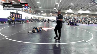 103 lbs Cons. Round 4 - Destiny Jones, University Of Saint Mary vs Mia Zuniga, Colorado Mesa University