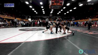 73 lbs Round Of 16 - Colt Fife, Tecumseh Youth Wrestling vs Maddox Golden, Team Nomad